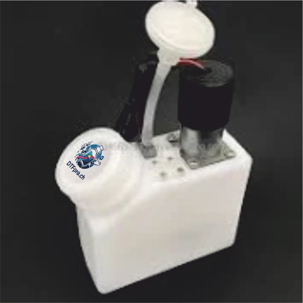 tanica per inchiostro bianco con frullino